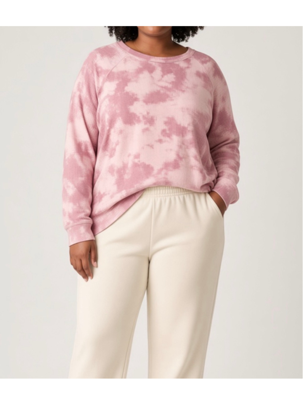Livi Active Lane Bryant Tye Dye Sweatshirt